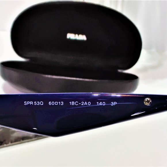 PRADA VINTAGE AVIATOR SUNGLASSES - Picture 7 of 14